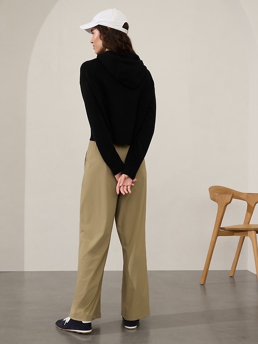 Image number 2 showing, Alpine Cropped Hoodie Sweater