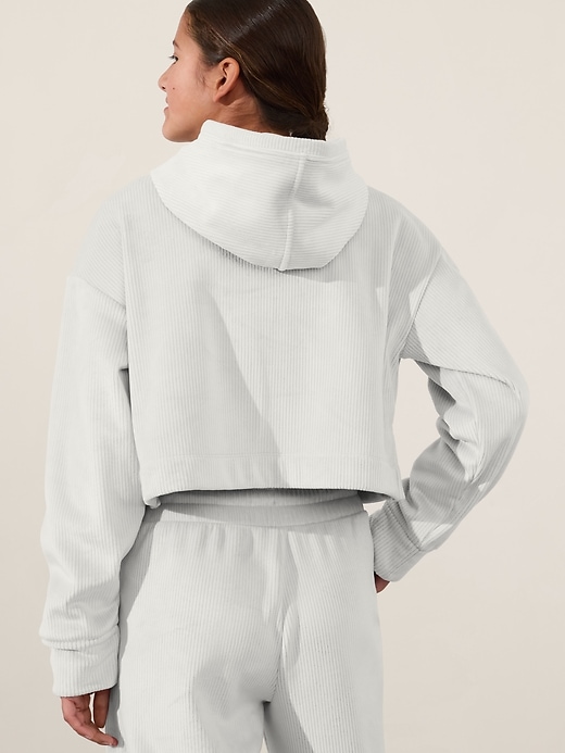 Image number 2 showing, Athleta Girl Cozy Rib Hoodie