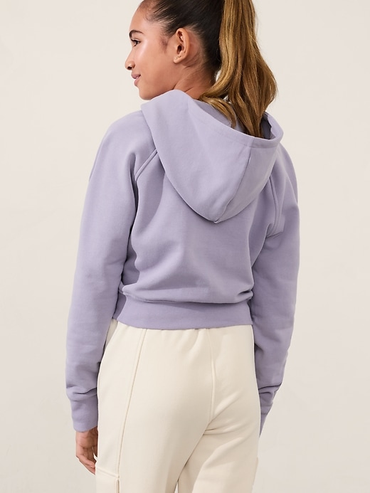 Image number 3 showing, Athleta Girl All Day Half Zip Hoodie