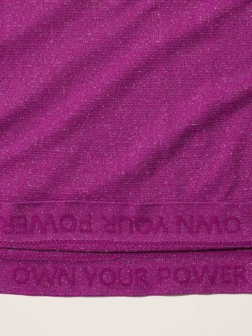 Image number 4 showing, Athleta Girl Power Up Sport Length Shimmer Top