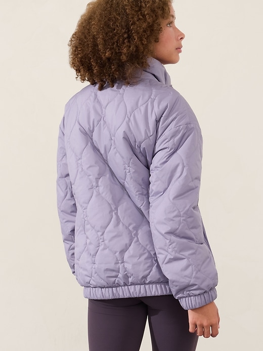 Image number 3 showing, Athleta Girl All Time Reversible Jacket