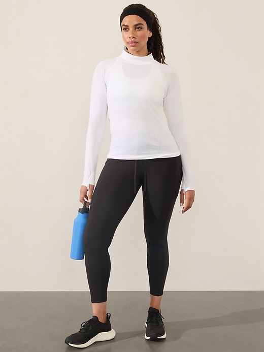 Image number 7 showing, Momentum Seamless Mock Neck Top