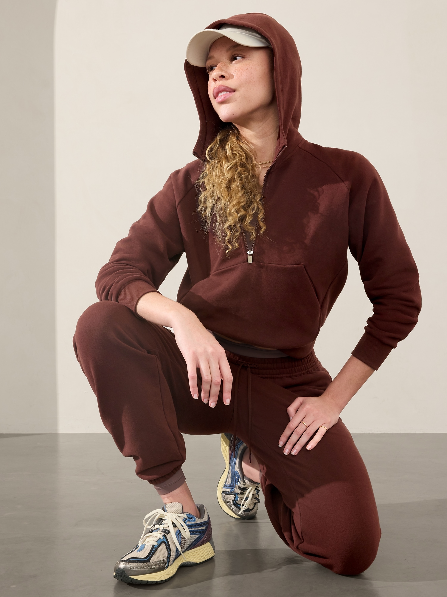 Forever Fleece 1/2 Zip Hoodie | Athleta