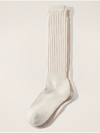 View large product image 2 of 3. Cloud Scrunch Sock