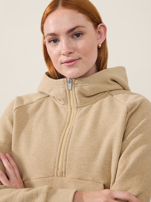 Image number 3 showing, Easy Fleece 1/2 Zip Hoodie