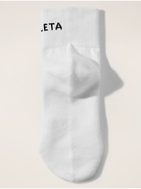 View large product image 2 of 2. Athleta Everyday Quarter Crew Sock 3-Pack