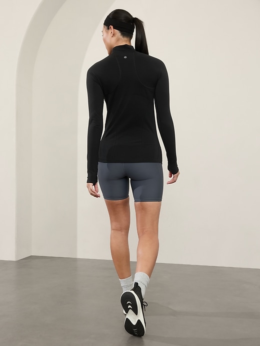 Image number 3 showing, Momentum Seamless Mock Neck Top