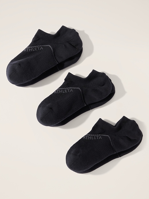 Image number 3 showing, Athleta Everyday No Show Sock 3-Pack