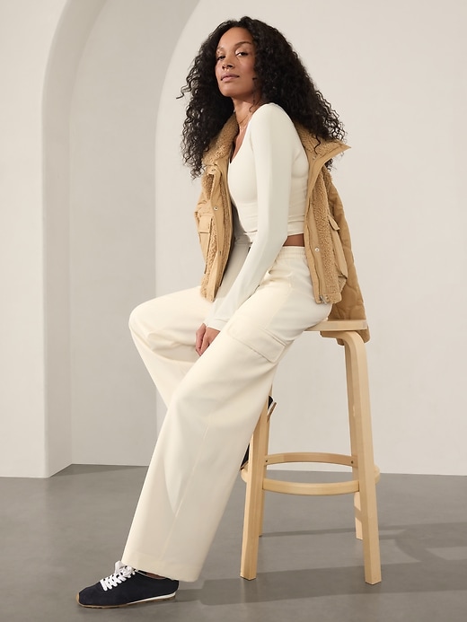 Image number 6 showing, Promenade High Rise Cargo Pant