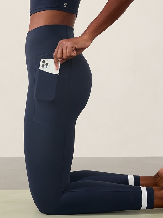 Image number 5 showing, Salutation Stash High Rise Colorblock 7/8 Legging