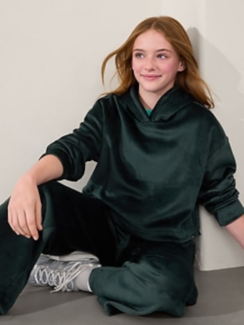 Athleta Girl Cozy Rib Hoodie