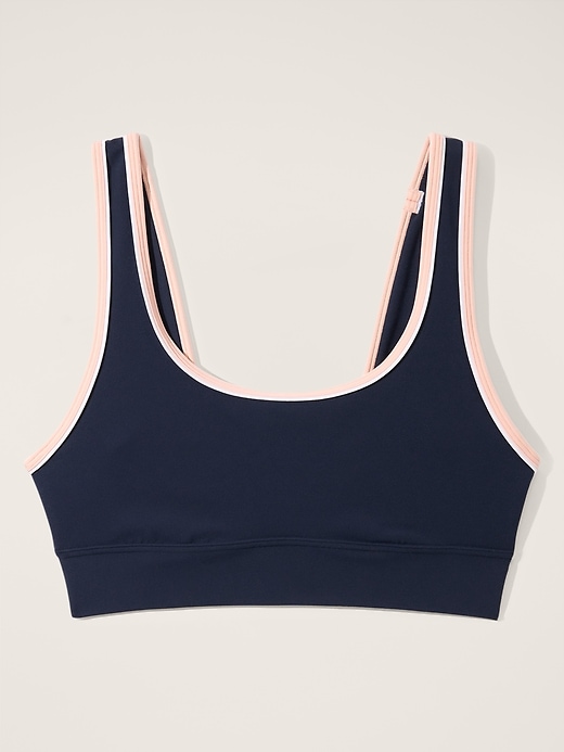 Image number 7 showing, Breathe Longline Piping Bra A-C