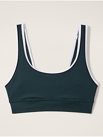 Breathe Longline Piping Bra A-C