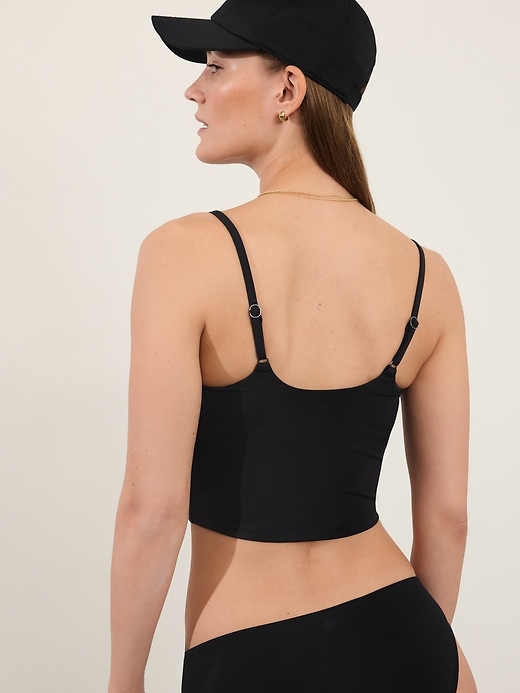 Image number 2 showing, Scoop Crop Bikini Top A-C