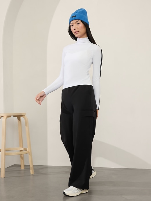 Image number 3 showing, Renew Seamless Mock Neck Top