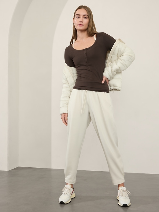 Image number 6 showing, Signature Rib Henley Top