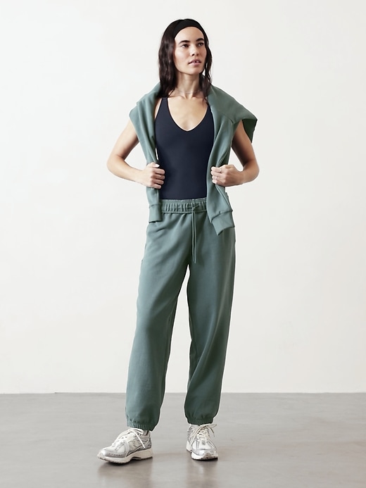 Image number 4 showing, Forever Fleece High Rise Jogger