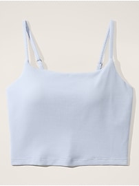 View large product image 3 of 3. Scoop Crop Pique Tankini D-DD