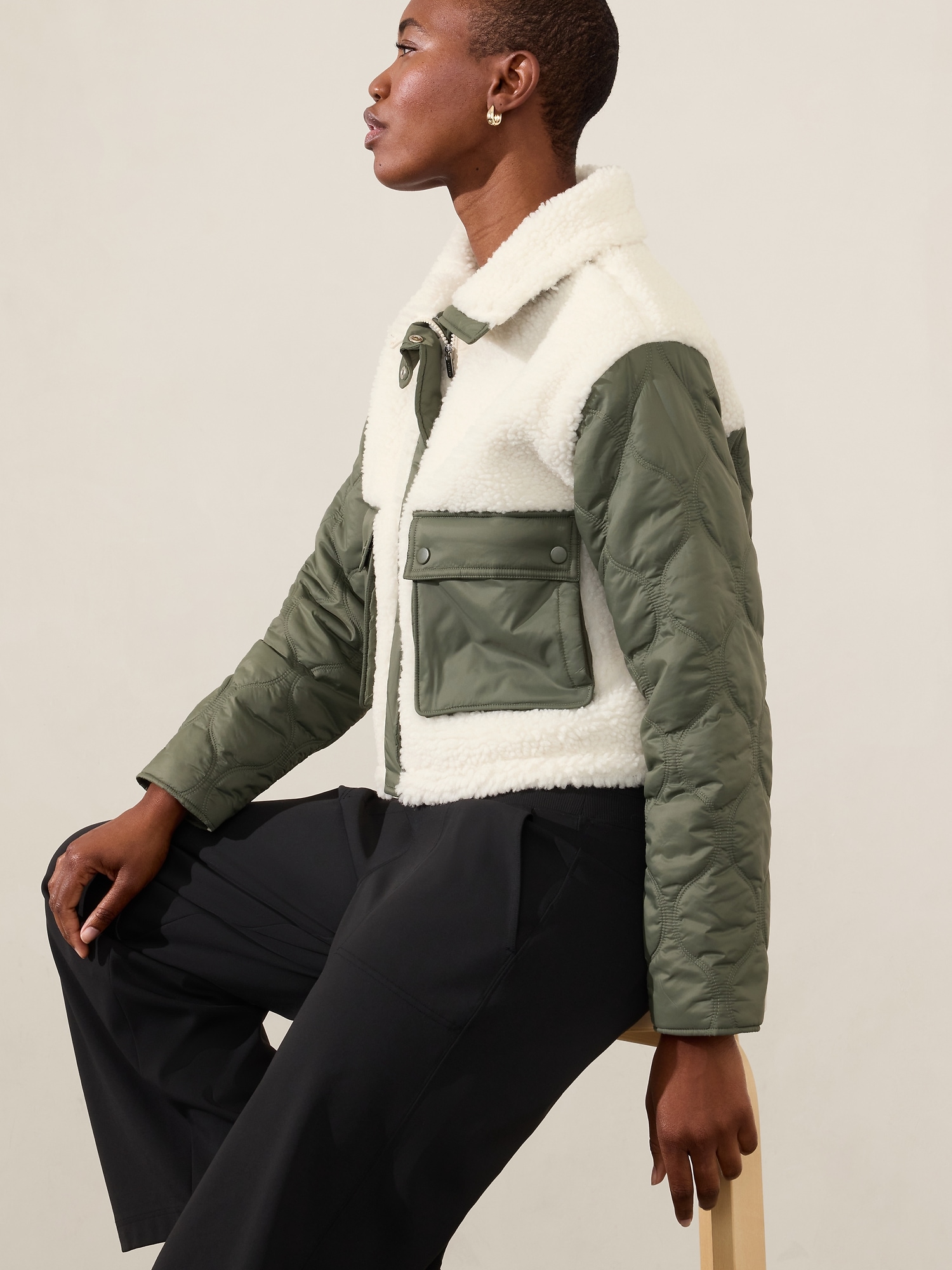 Fleece Hybrid Jacket