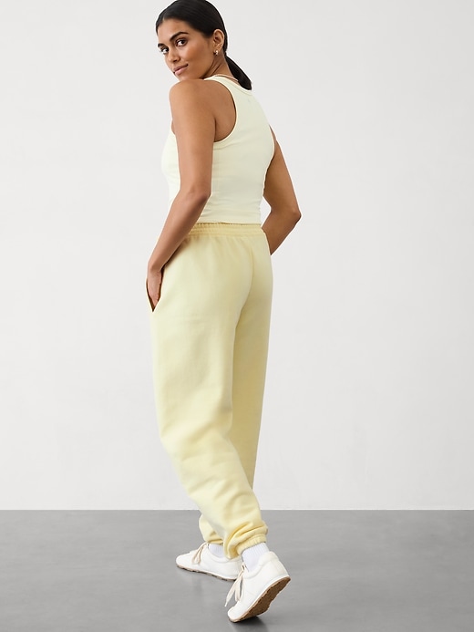 Image number 6 showing, Easy Fleece Mid Rise Jogger