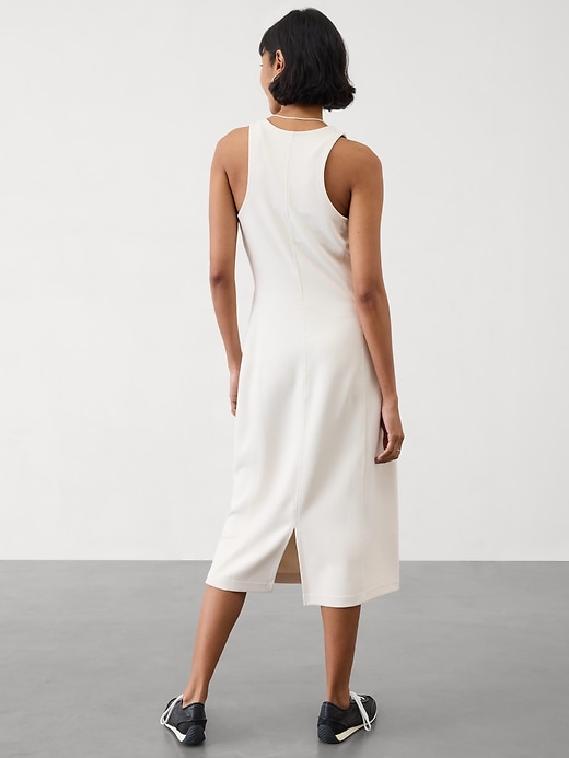 Image number 2 showing, Seasoft Rib Midi Tank Dress