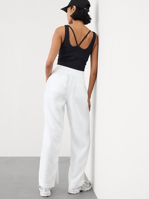 Image number 2 showing, Retreat Linen Wide Leg Pant