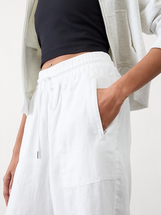 Image number 3 showing, Retreat Linen Wide Leg Pant