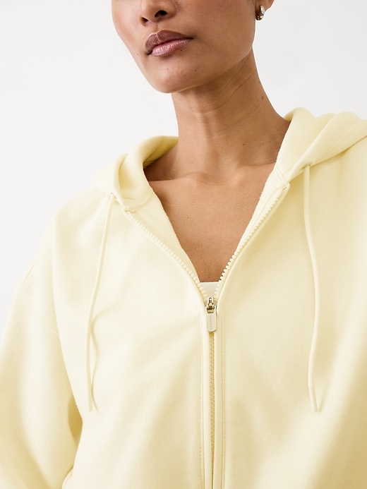 Image number 5 showing, Forever Fleece Ultra Crop Full Zip