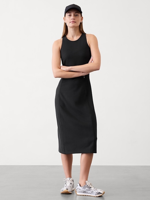 Image number 1 showing, Seasoft Rib Midi Tank Dress