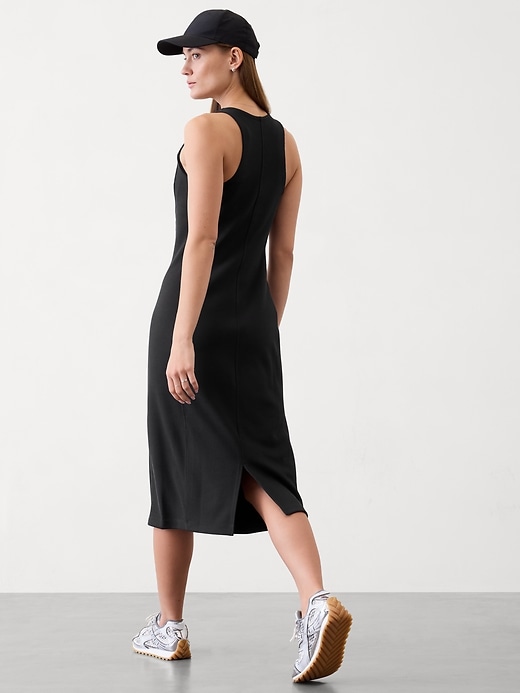 Image number 2 showing, Seasoft Rib Midi Tank Dress