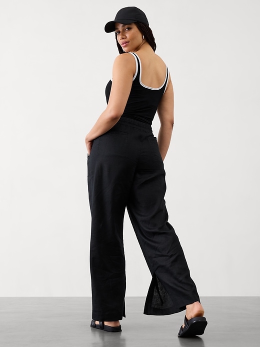 Image number 2 showing, Retreat Linen Wide Leg Pant