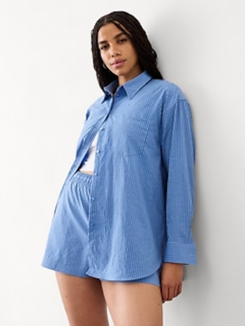 Midday Relaxed Poplin Shirt