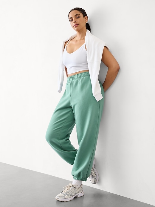 Image number 5 showing, Forever Fleece High Rise Jogger