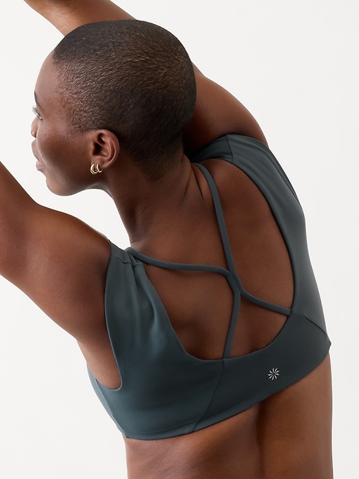 Image number 2 showing, Cinch Built-In Bra Crop Tee