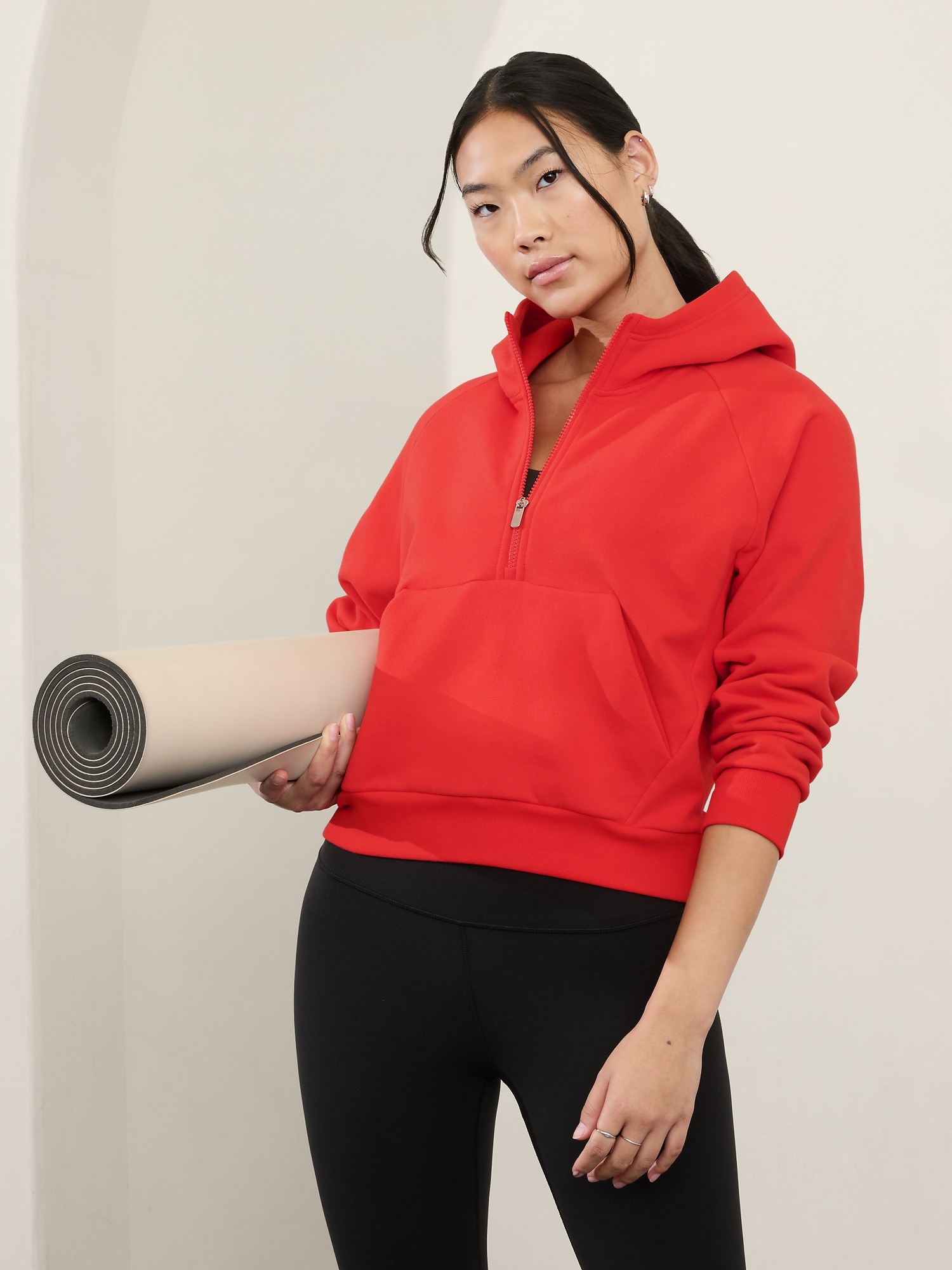 Athleta long hoodie on sale