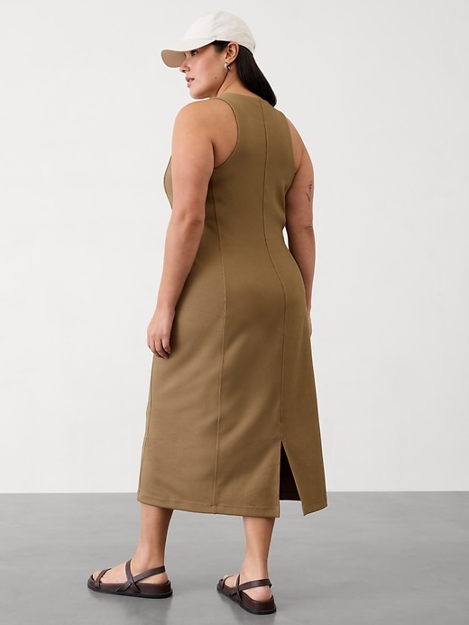 Image number 3 showing, Seasoft Rib Midi Tank Dress