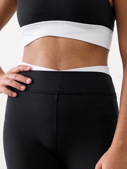 Image number 4 showing, Athleta Girl Transcend Crossover Ultra Flare Pant