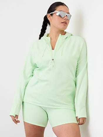 Unstoppable Fleece Lined Half Zip Sweatshirt
