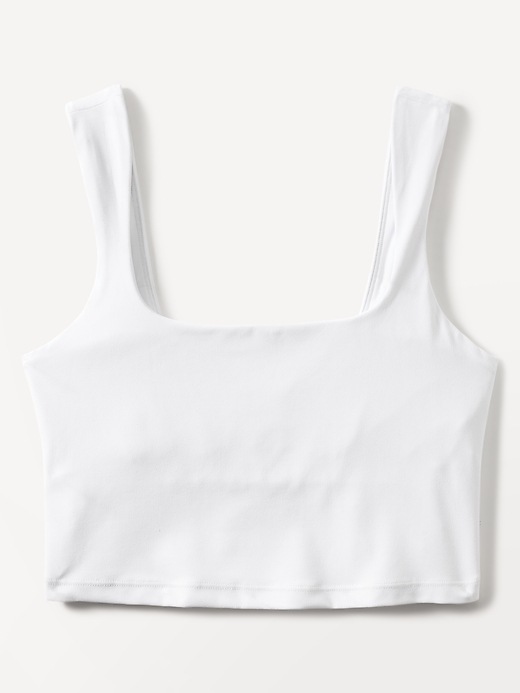 Transcend Square Neck Crop Sports Bra A C Athleta