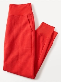 Coaster Luxe Waffle High Rise Jogger