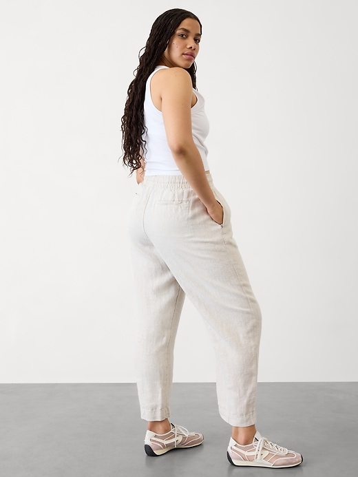 Image number 2 showing, Retreat Linen Ankle Pant