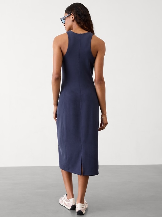 Image number 2 showing, Seasoft Rib Midi Tank Dress