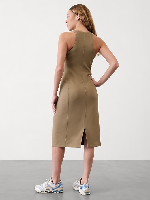 Image number 6 showing, Seasoft Rib Midi Tank Dress