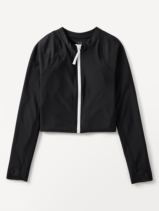 Image number 2 showing, Athleta Girl Full Zip Rashguard