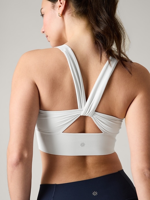 Image number 1 showing, Warrior Twist Longline Bra D-DD