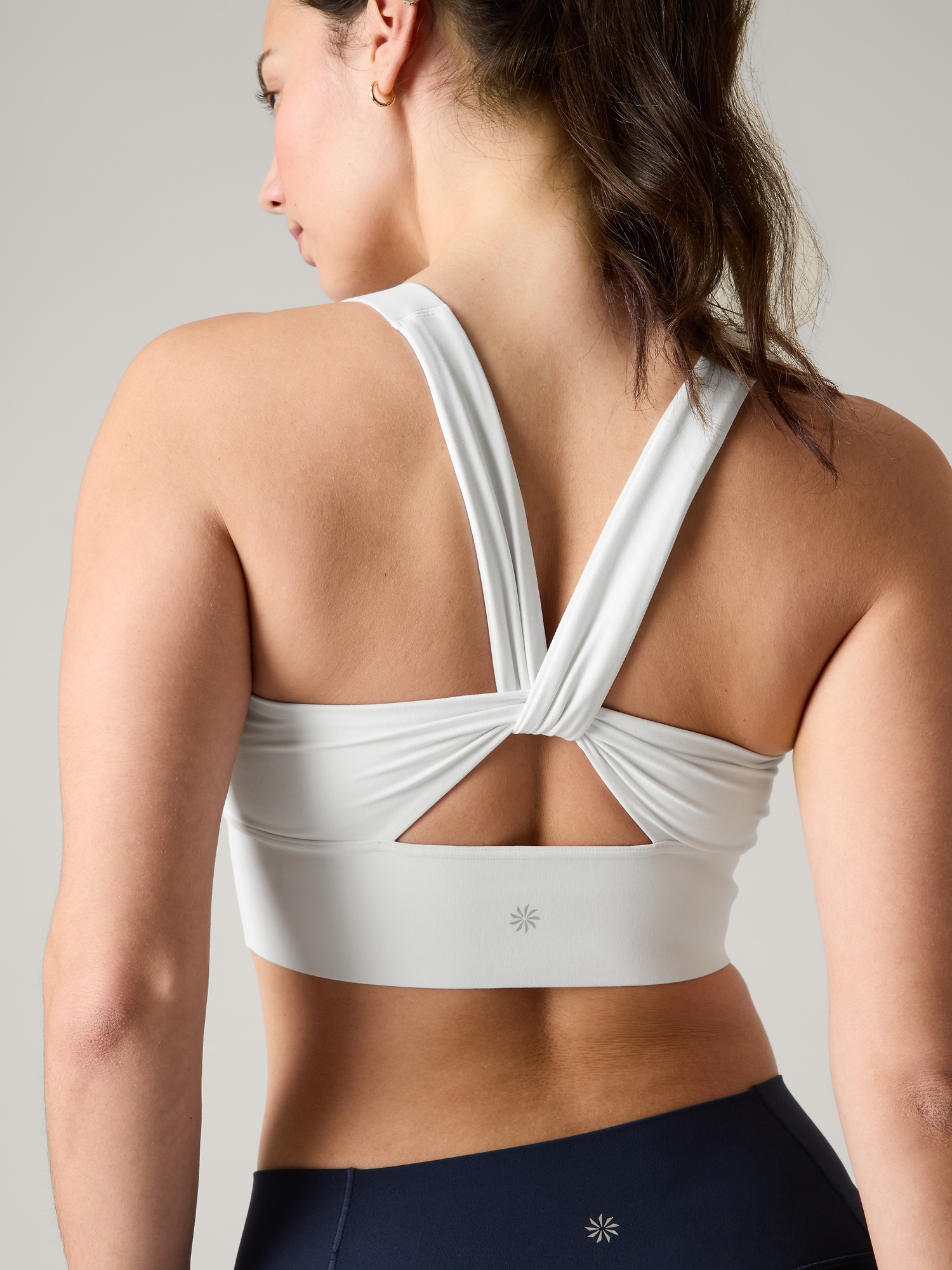 Warrior Twist Longline Bra D DD Athleta