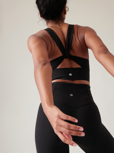 Warrior Twist Longline Sports Bra D-DD
