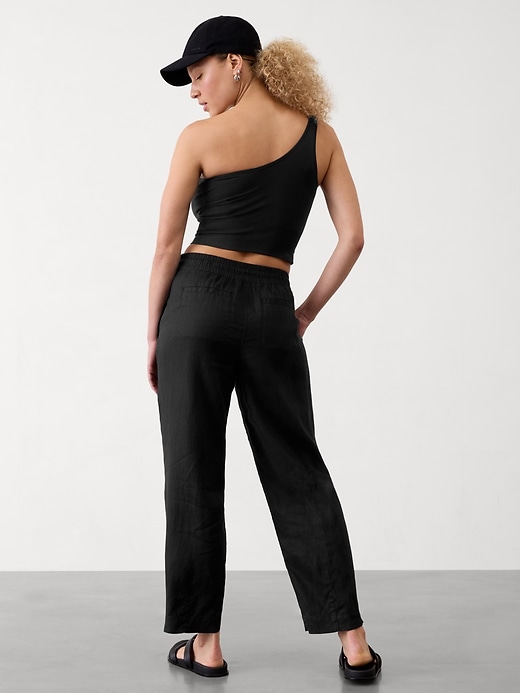 Image number 2 showing, Retreat Linen Ankle Pant