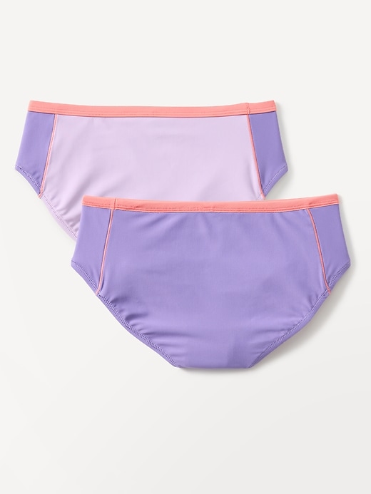 Image number 3 showing, Athleta Girl Reverisble Mid Rise Colorblock Bottom