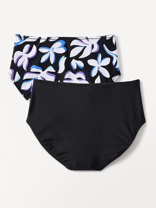 Image number 3 showing, Athleta Girl Reversible High Rise Swim Bottom